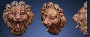 3D model Lion fountain (STL)